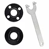 Juliyeh Set di 3 pezzi Grinder, Flangia Chiave angolare per dado di bloccaggio in metallo, Accessori per più modelli di smerigliatrici angolari