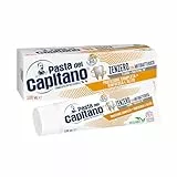 Pasta del Capitano, Dentifricio Zenzero con Antibatterico Bio, Garantisce la Protezione Completa dei Denti e Dona un Alito Sempre Fresco, 100% Made in Italy, Tubetto da 100 ml