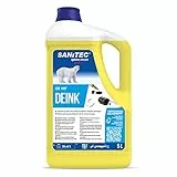 SANITEC igiene sicura Deink - Detersolvente Sgrassante per Inchiostro, Colla, Grasso, Graffiti e Vetrocamino - 5 kg