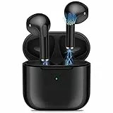 Auricolari senza fili, Cuffie Bluetooth 5.0 Auricolari Cancellazione del rumore in-Ear Microfono incorporato con custodia di ricarica, IPX5 auricolari impermeabili per lo sport/lavoro