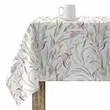 BELUM | Tovaglia 250x140 cm Antimacchia 100% cotone resinato Modello 0120-248, tovaglia NO Hule, in cotone, impermeabile, idrorepellente