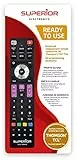 Superior Electronics - Telecomando di ricambio universale con 57 tasti, Per tutti i televisori Thomson/TCL costruiti a partire dal 2000, Nero