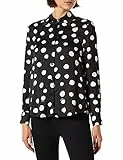 Pinko Smorzare 36 Camicia Satin St Donna, Zz2_Nero/Bianco, 48