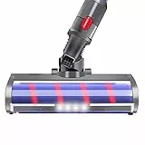 Queta Spazzola a Rullo Morbida per Dyson V7 V8 V10 V11 V15 Serie, Spazzola Morbida per Dyson V7 V8 V10 V11 V15 Serie, Luce Led