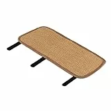 Navaris Tappeto Tiragraffi per Gatti Sisal - Tappetino Tiragraffi Gamba Tavolo - Tappeto Tira Graffi Protezione Gambe Sedie Cane Gatto - 60 x 25 cm