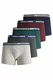 JACK & JONES Trunks 5-Pack Dark Grey Melange XL Dark Grey Melange XL