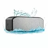 VULKKANO Bullet+ Cassa Bluetooth Portatile 20W, IPX7 Impermeabile, Bluetooth 5.0, 20h di Autonomia, Microfono, True Wireless, USB-C, Ricarica Rapida, AUX, Cassa Doccia Piccola