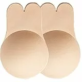 WELLQUA Adesivi Invisibili Reggiseno Push Up Reggiseno Confortevole Reggiseno Invisibile Riutilizzabile Adesivo Invisibile Reggiseno Push Up Copricapezzolo Traspirante Reggisenio Adesivi Reggiseno