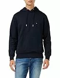 Tommy Hilfiger Felpa Uomo 1985 con Cappuccio, Blu (Desert Sky), M
