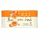 Matilde Vicenzi - Bocconcini di Pasta Sfoglia, Croccanti e Delicati, Snack Dolce di Raffinata Pasticceria Ripieno di Farcitura di Albicocche e Vaniglia Bourbon, Confezione da 90 gr
