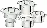 ZWILLING - Batteria di pentole in Acciaio Inox, Colore: Grigio Lucido