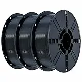 IBOSS PLA Plus(PLA+) filamento 3 nero per stampante 3D