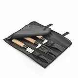 InnovaGoods - Set di coltelli giapponesi con custodia per trasporto professionale Damas·Q