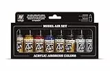 Vallejo Model Air - Kit Pittura Acrilica Colori per Aerografo, Colori Assortiti