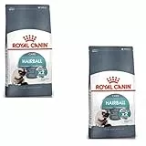 Royal Canin Hairball Care | Confezione Doppia | 2 x 400 g | Cibo secco per gatti adulti | Consigliato per la riduzione dei boli di pelo | Per stimolare il transito intestinale