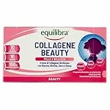 Equilibra Integratori Alimentari, Collagene Beauty, Integratore per la Pigmentazione della Pelle a Base di Collagene Idrolizzato, Rame e Zinco, Senza Glutine, 10 Stickpack Monodose