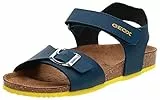Geox J Ghita Boy B, Sandali Bambini e ragazzi, Blu (Avio), 28 EU