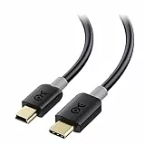 Cable Matters Cavo da USB C a Mini USB di 1m (cavo da Mini USB a USB C) da 1 metro in nero