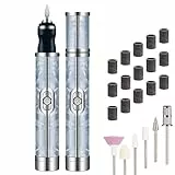 Fresa per Unghie Professionale 2000 Giri 4 speed adjustment portatile per Unghie elettrica set manicure Fresa unghie kit pedicure per Casa e Salone (blu)