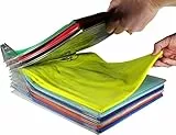 TEMPO DI SALDI Sistema Salvaspazio Pieghevole Per Armadio Cassetti T-Shirt Camicie 20 Pezzi