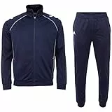 Kappa Trainingsanzug Kids Ephraim Tracksuit, Tuta da ginnastica per bambini Bambini unisex, Dress Blue, 164