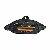 adidas Originals National Waist Marsupio da viaggio, Adi Camo/Signal Orange, taglia unica, marsupio nazionale – marsupio – borsa da viaggio