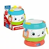 Clementoni Activity Baby Drum, Tamburo Elettronico, Gioco, Strumenti Musicali per Bambini 10 Mesi+, Multicolore, 17409