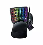 Razer Tartarus Pro, Tastiera dell'Interruttore Ottico Analogico, 32 Tasti Programmabili, 8 Profili a Levetta Rapida, Lunghezza Macro Illimitata e Memorizzazione del Profilo, Nero