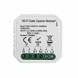 Apriporta WiFi Garage Door Opener con Sensore Incluso, Apricancello Smart per Porta Garage, Controllo App Tuya, Controllo Vocale compatibile con Alexa e Google Home, Nessun Hub Richiesto
