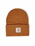 Carhartt, Knit Cuffed Beanie Unisex, Carhartt® Brown, OFA