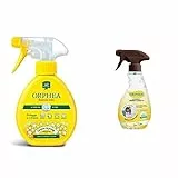 ORPHEA Salvalana, Spray Protezione Tappeti e Capi Grandi Dimensioni, Profumo Naturale di Fiori, 150 ml & Linea Detergenza, Pulitore per Armadi e Cassetti, Dona Un Fresco Profumo, Confezione da 300 ml