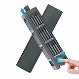 QKTYB 45 in 1 Mini Cacciaviti Set Cacciaviti di Precisione Kit Riparazione per Occhiali, Orologio, iPhone, iPad, Smartphone, PC,Laptop, Tablet,Elettronica (45Pcs)