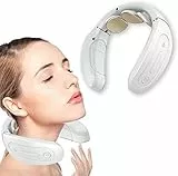 Massaggiatore Cervicale Collo, Massaggiatore Elettrico Per Collo, Fisioterapia Elettromagnetica Profonda, Allevia il Dolore, 4 Modalità e 15 Livelli, Adatto a tutti i luoghi