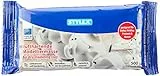 Stylex 28235 - Pasta modellante indurente ad aria, 500 g, colore bianco, dipinta a piacere, inodore, realizzata in argilla naturale