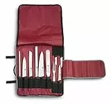 AUSONIA - Astuccio da cuoco 10 pz, 9 coltelli chef master e 1 affilatoio