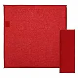 THUN - Set 2 Tovaglioli Natalizi in Stoffa - Accessori Cucina - Linea Dolce Natale - 100% Cotone - 42 x 42 cm
