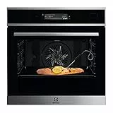Electrolux EOB9S21WX Forno a Vapore connesso da Incasso, Capacità 70 L, Multifunzione Ventilato, Potenza 3000 W, Inox