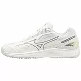 Mizuno velocità del ciclone 4, Pallavolo Donna, Whte Gridge Patinagreen, 38 EU