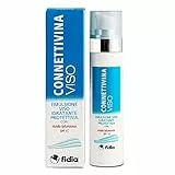 Connettivinaviso Fidia farmaceutici | Emulsione fluida per idratare la pelle | Con Acido ialuronico SPF15 | Flacone airless da 50 ml