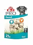 8in1 Pro Dental Bones XS - Ossi da Masticare Sani per Cani di Piccola Taglia per la Cura dei Denti, 21 Pezzi