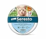 Seresto collare antiparassitario per gatti. Elimina pulci e zecche, fino a 8 mesi di protezione