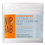 Nip+Fab - Glycolic Fix, Dischetti esfolianti all'acido glicolico per la cura quotidiana del viso (1 x 60 pads)
