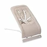 Chicco Sdraietta RHYTHM'N'SOUND, Sdraietta Elettronica per Bambini, con Suoni Naturali e Ninne Nanne, Movimento a Dondolo, Schienale Reclinabile, Chiusura Compatta, Cavetto USB Incluso, Colore Sand