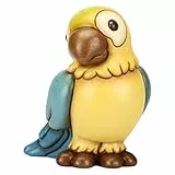 THUN® - Pappagallo Turchese Medio - Animali Soprammobile da Collezione - Ceramica - I Classici