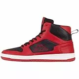 Kappa Lineup Unisex Scarpe per jogging su strada Unisex - Adulto, Rosso (Red/Black), 43 EU