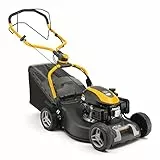 Stiga Tagliaerba a Scoppio Collector 548 S, Motore a Scoppio da 123 cc, 1900 W, Larghezza Taglio 46 cm, Sacco di Raccolta da 60 L, Grigio