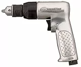 Ingersoll Rand Trapano 7802RA, ad Aria 3/8” (10 mm), Attacco Standard, Trapano Extra Potente, Compatto ed Efficiente con Impugnatura a Pistola per Impieghi Gravosi