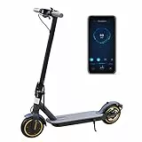 Aovopro, AV01 Monopattino Elettrico, Autonomia 30 km, Motore 350W, Monopattino Elettrico Adulto Pieghevole da 8.5/'', Carico 120kg, Giallo