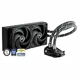 ARCTIC Liquid Freezer II 240 Sistema di Raffreddamento PC Dissipatore Liquido ad Acqua per CPU All-in-One (AIO) Multi-Compatibile, Pompa Controllata tramite PWM, Ventola: 200-1800 RPM, LGA1700