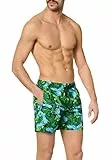 Goldenpoint Costume Uomo Boxer Costume Fantasia Esotica, Colore Verde, Taglia M